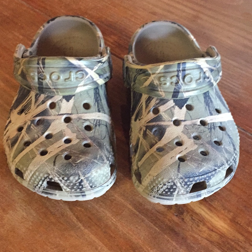 Camo Toddler Crocs